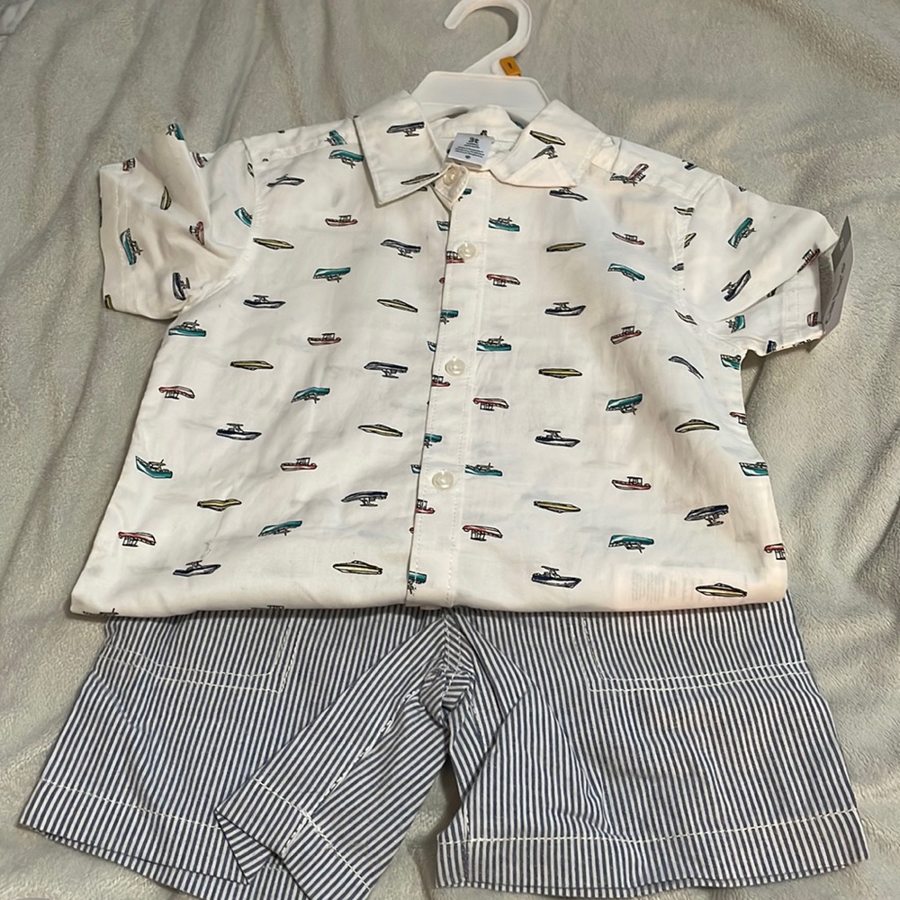 Carters boys matching set.